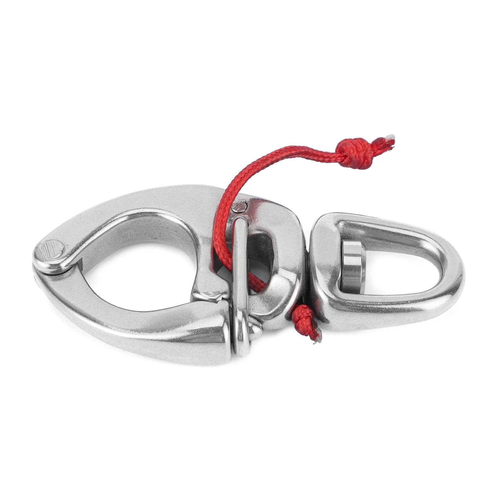 Boat Fast Eye Snap Hook 316 Stainless Steel 360 degrees Rotation High Hardness for Yacht Truck Car