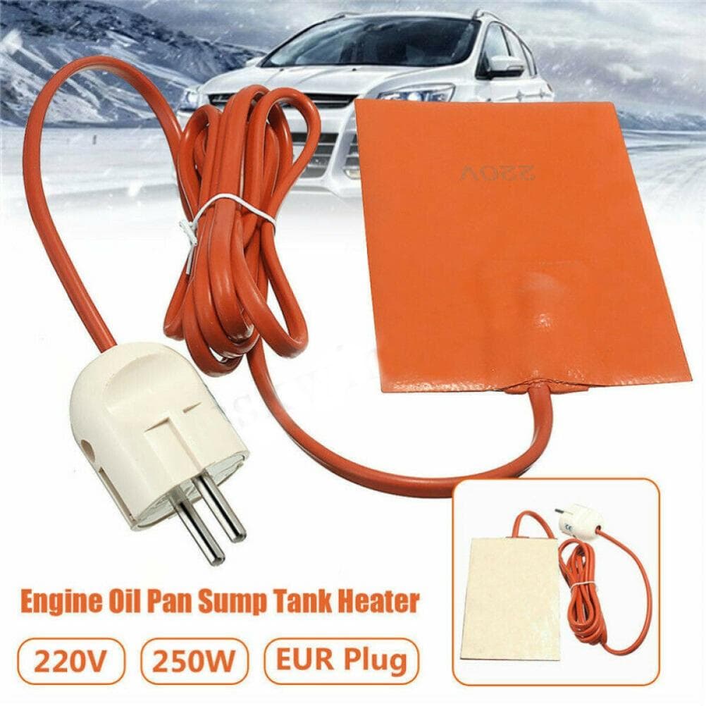 Winter Heating Pad Waterproof Engine Heater Antifreeze Car Oil Pan Heater Pad Car Fuel Tank Heater