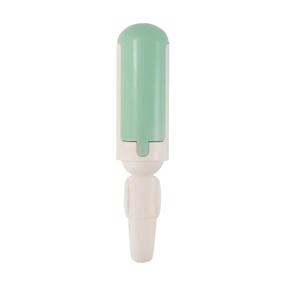 Pet Hair Remover Rolle Reusable Cat And Dog Hair Remover Brush, Portable Pet Hair Remover Cleaner green