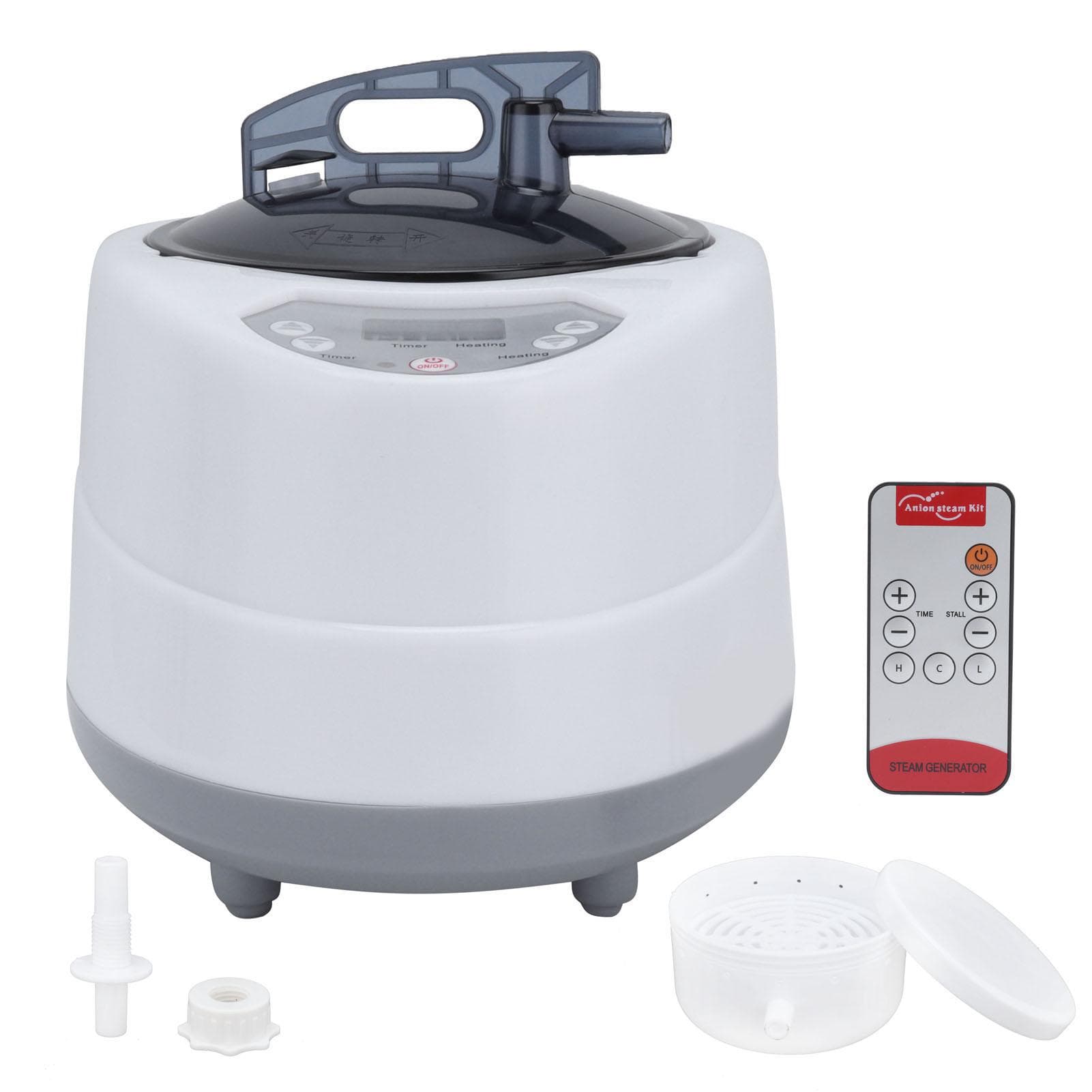 1000W Household Sauna Steamer Pot 2.0L Portable Sweat Spa Steam Pot for Body DetoxUK Plug AC