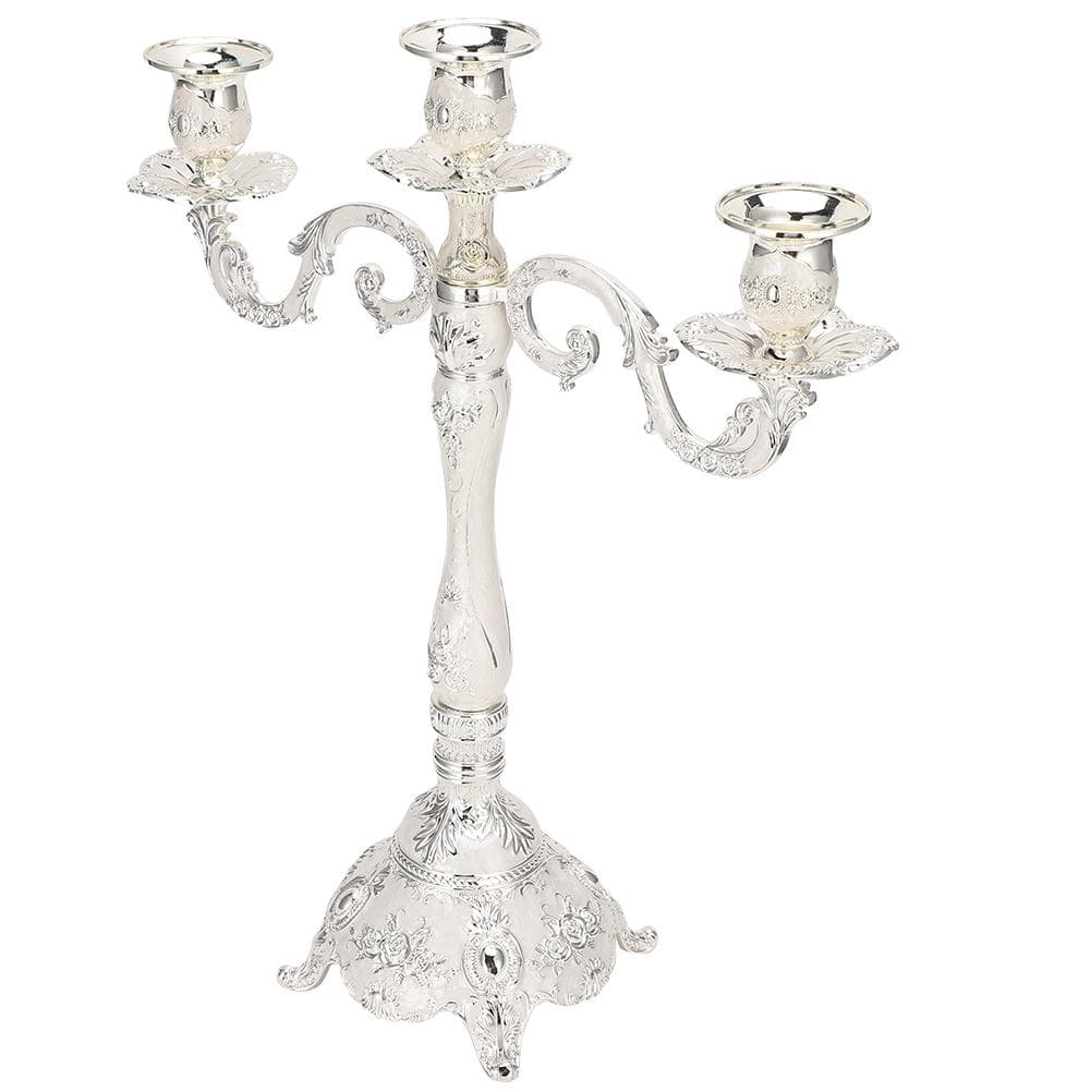 European Candle Holder Home Decoration Retro Romantic Gift Candlelight Dinner Props3 Candlestick