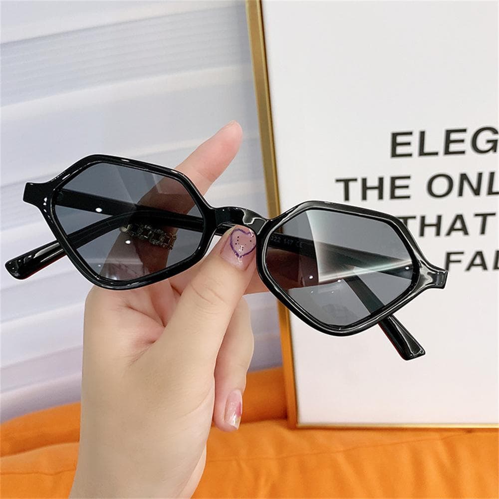 Irregular Polygon PC Multi Colorful Frame and Lenses Optional Outdoor Sunshade with UV 4 Protection Function Sunglasses other