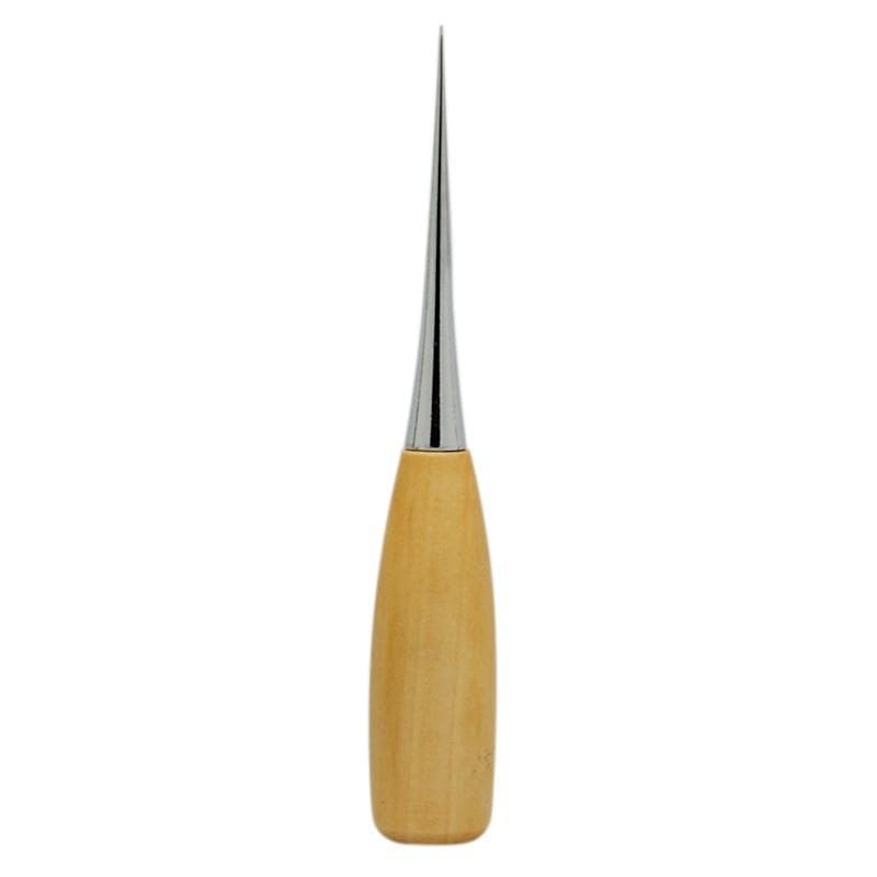 New Arrival Craft Cloth Awl Tool Sewing Hole Punching Wooden Stitching Leather Overstitch Quality