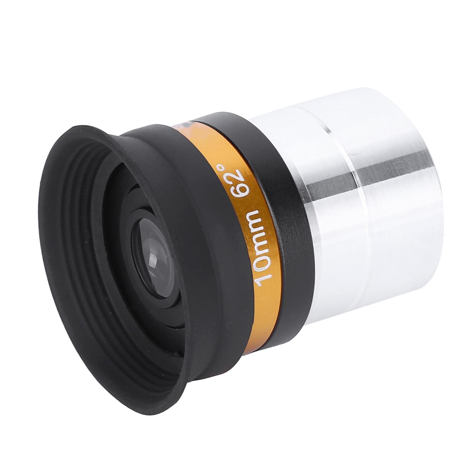 Aspheric Surface Eyepiece High Definition Wide Angle 62 Degree Lens 10mm Whole Coating for 1.25in