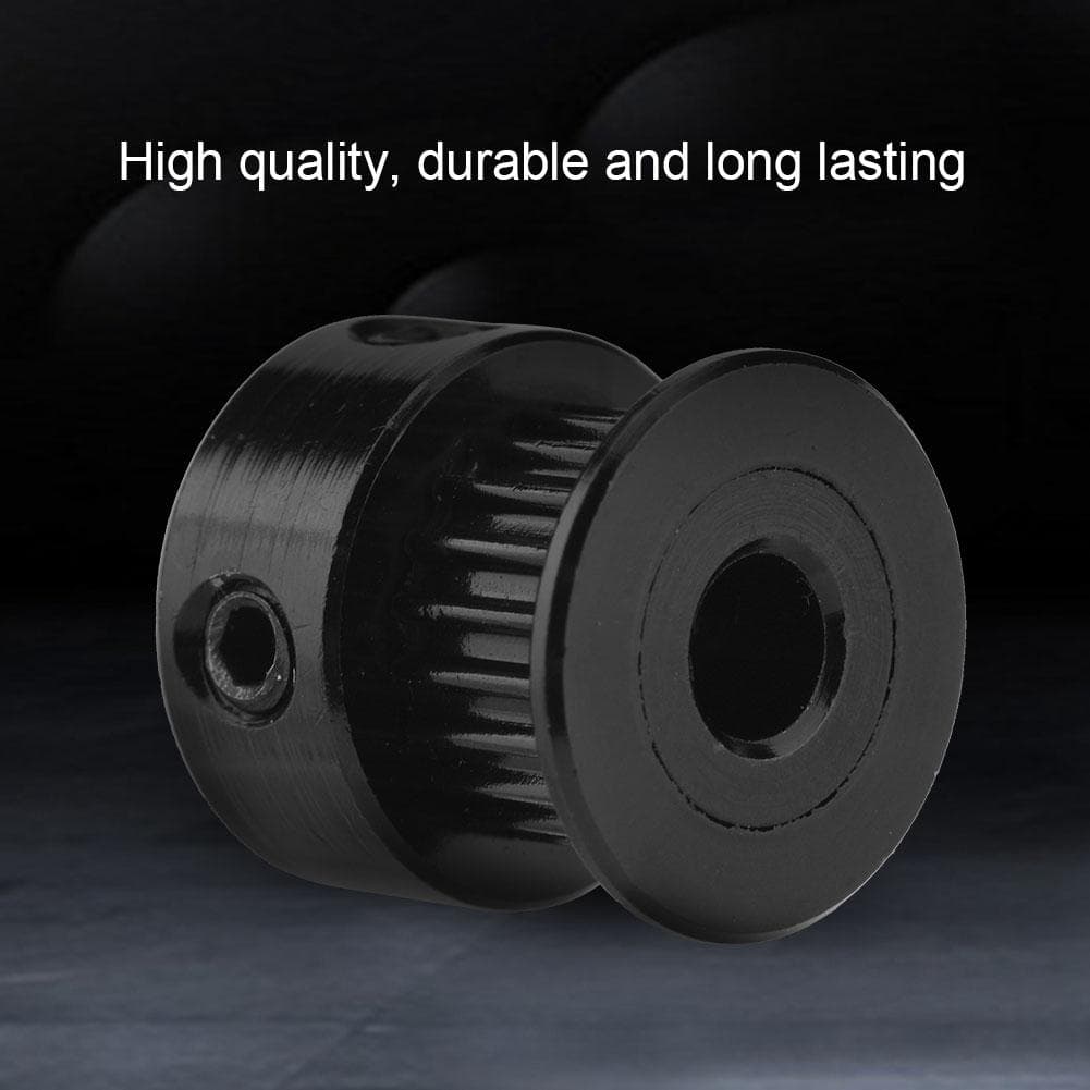 5pcs 6mm Width 2GT Aluminum Timing Belt Pulley Gear 20 Teeth for 3D Printer (5mm Bore)