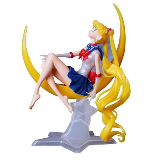 Anime Statue Easy-using Synthetic Colorful sailor moon