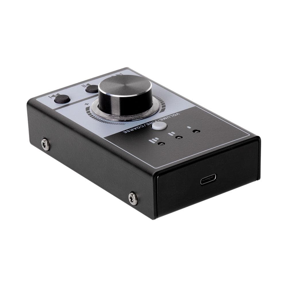 USB Volume Knob Controller PC Audio Adjuster with OneTouch Mute 3 Modes Plug & Play for black