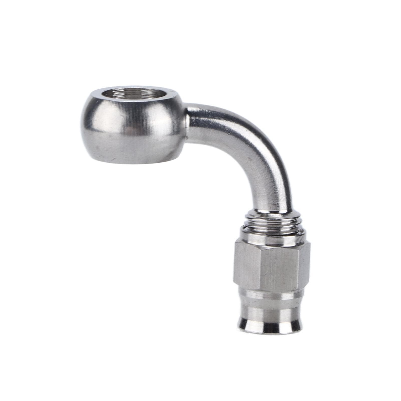 AN?3 Banjo Eye Brake Hose Fitting Stainless Steel 90 degrees Adapter Automobile Accessories