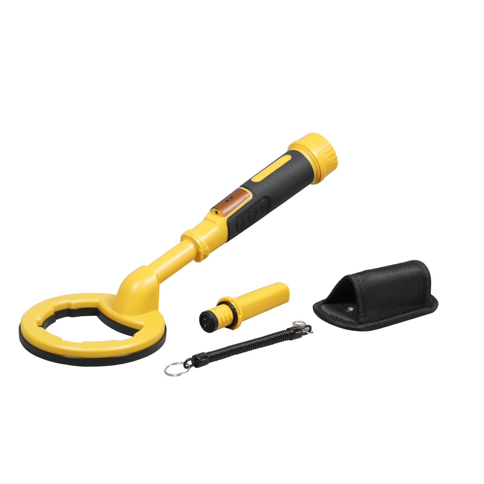 Metal Detector IP68 Waterproof Portable Hand Held 3 Modes Sensitive Pulse Induction Metal Finder