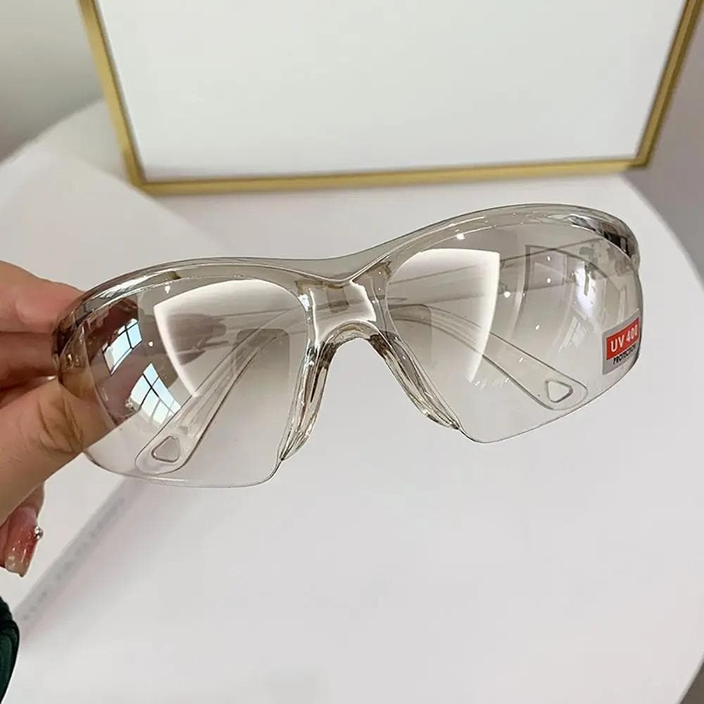 Sports Cycling Glasses UV400 Universal Protective Goggles Impact Resistant Dustproof Windproof for Outdoor Activities