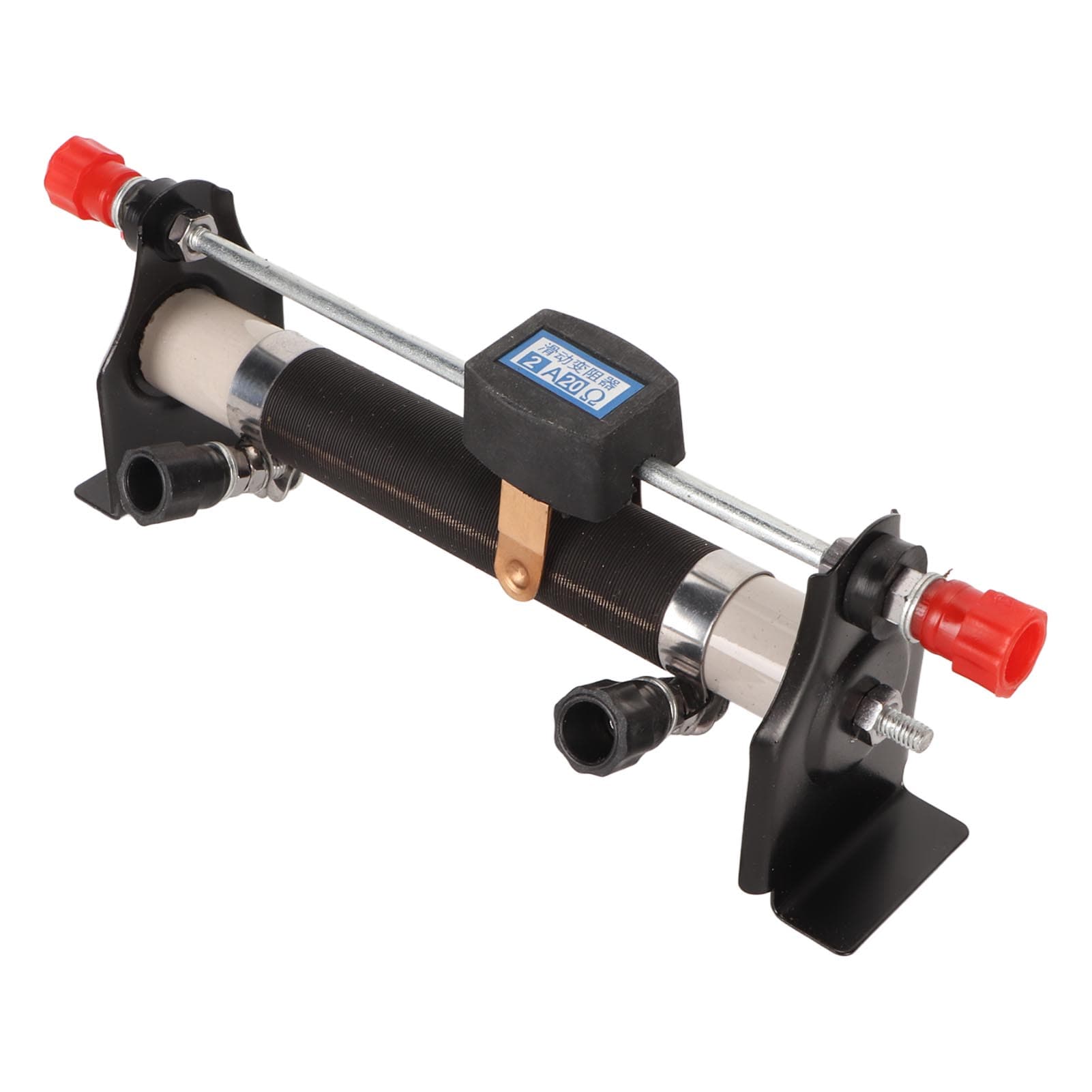 2A 20 Ohm Slide Rheostat Resistance Adjustable Physics Electrical Slide Rheostat Laboratory