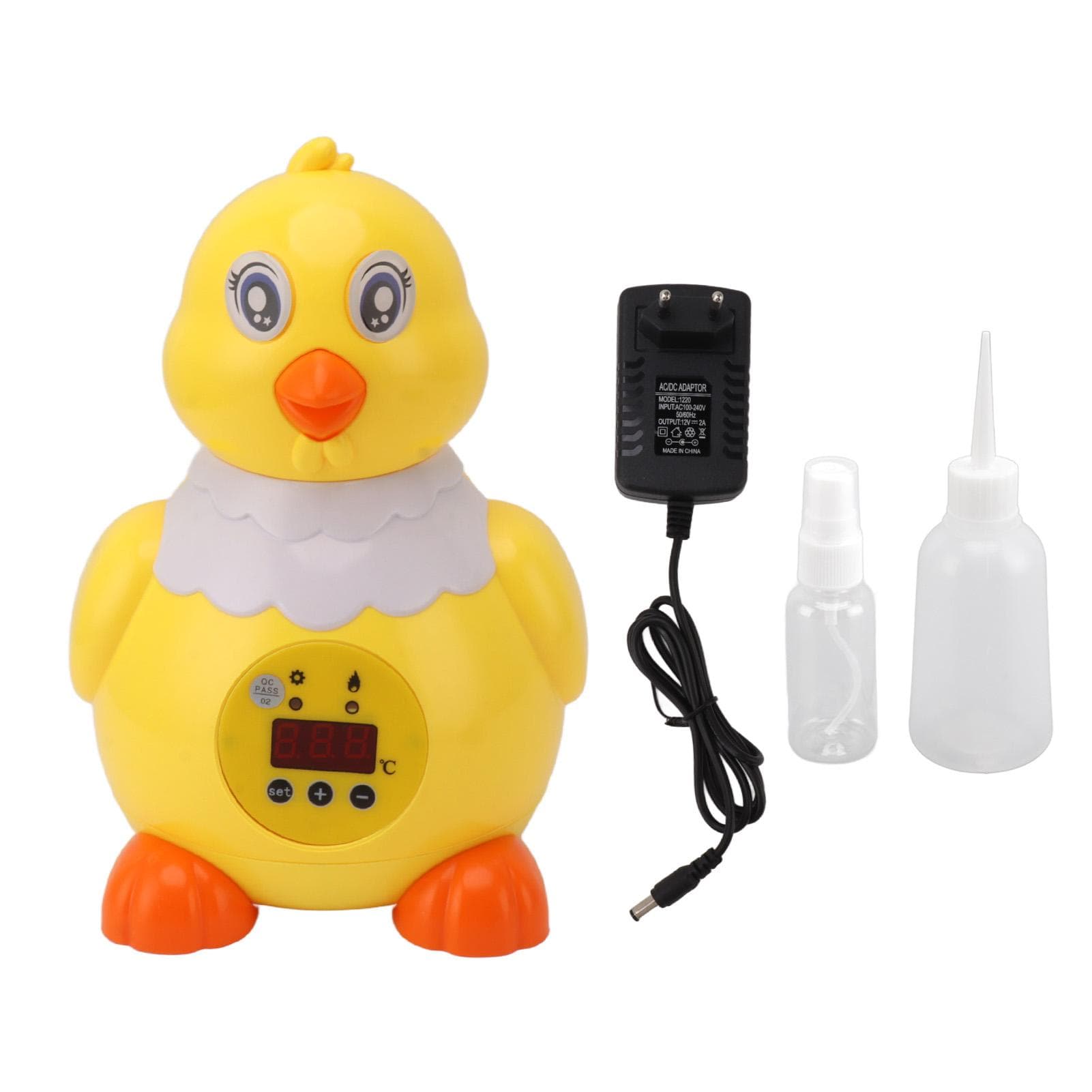 Small 6 Egg Incubator Fully Automatic Small Poultry Hatcher for Eggs Duck Eggs Goose Eggs EU