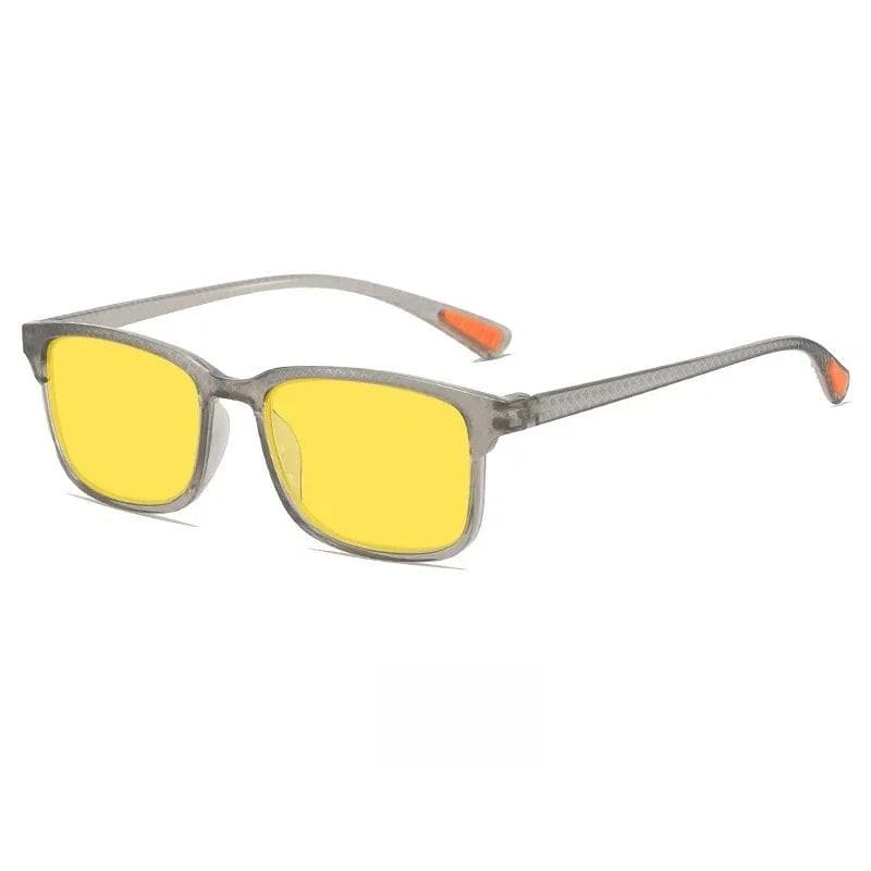 Unisex Square Frame Night Vision Glasses Anti Blue Light Sturdy Durable for Outdoor Sports Leisure Simplicity