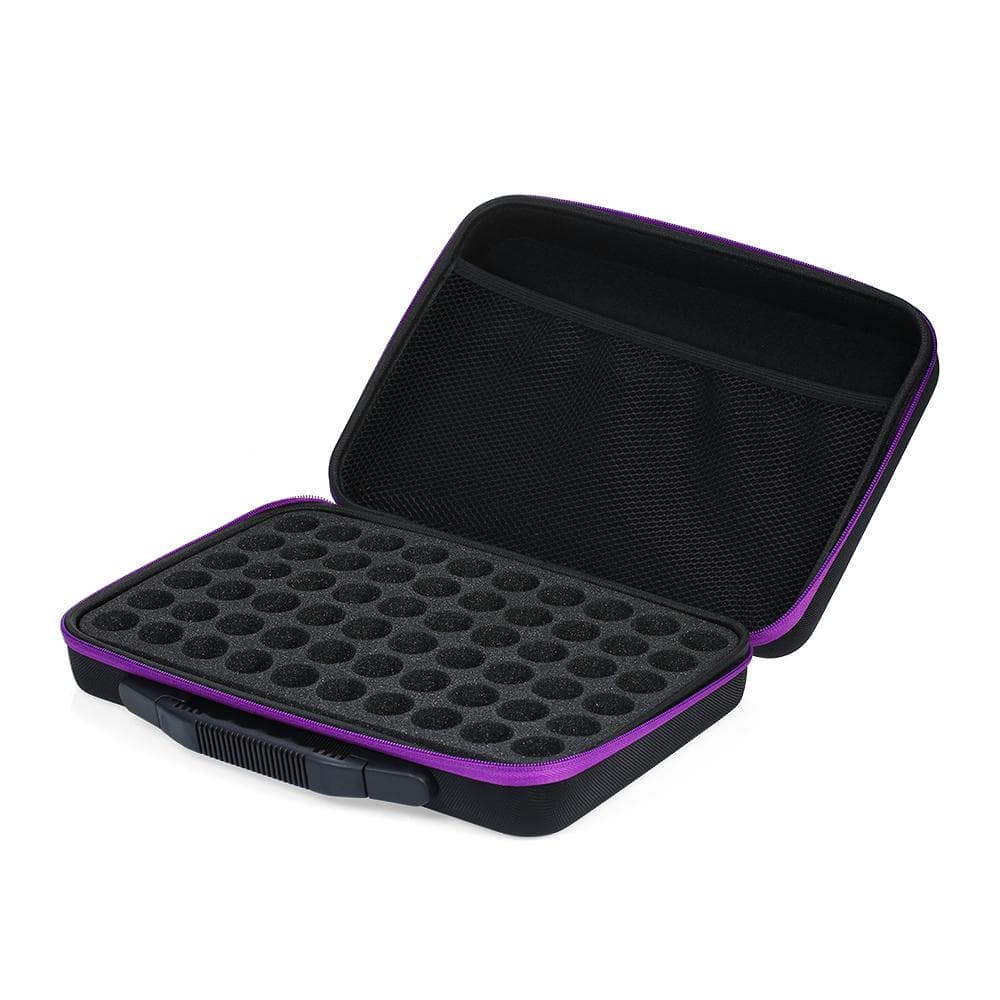 EVA 60 Slots therisches l Halter Halten 10 ML Flaschen Stofest Shell 15ml purple