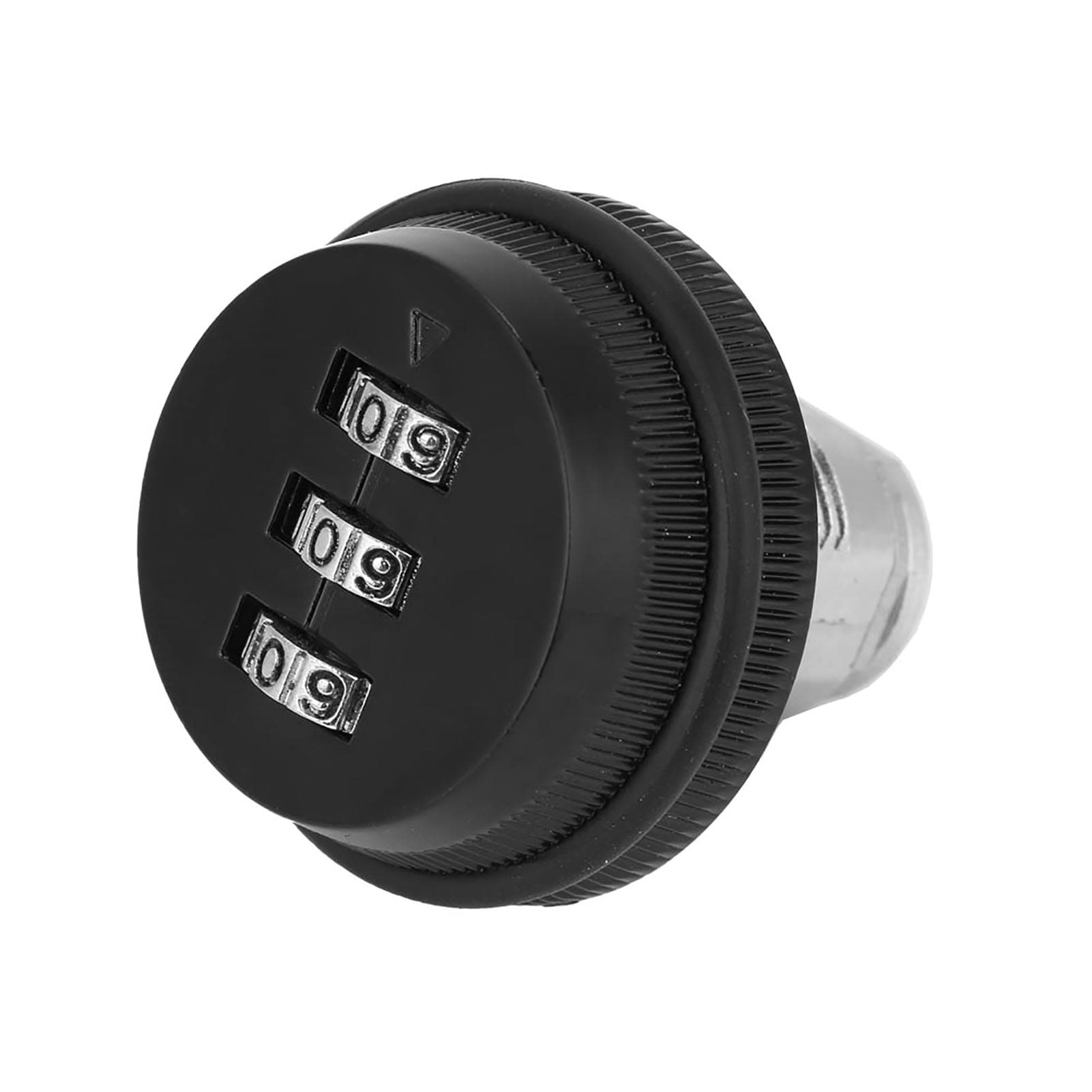 Zinc Alloy Password Combination Camlock Locker Three digit Pass Code Protector(Black)