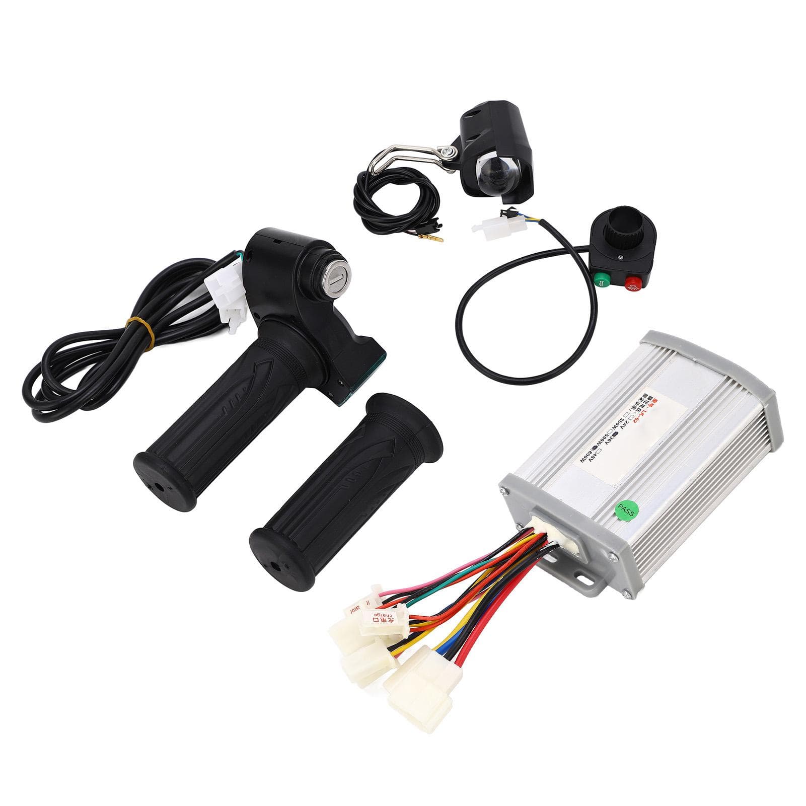 36V 800W Electric Bike Controller Handlebar Kit Overcurrent Protection Brush Controller with