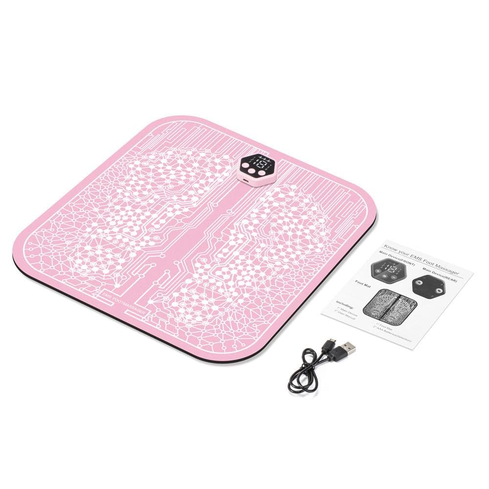 Touch Screen Foot Pulse Foot Massager EMS Foot Physiotherapy Machine Portable Foot Massager EMS Massage Cushion