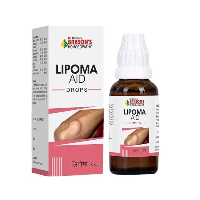 Lipoma drops (30 ml), Lipoma Aid Drops Bakson 30ml