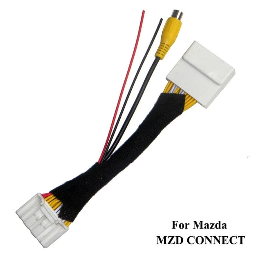 28Pin Reversing Camera Connection Cable For Mazda 2 3 6 CX-5 Demio Axela Roadste