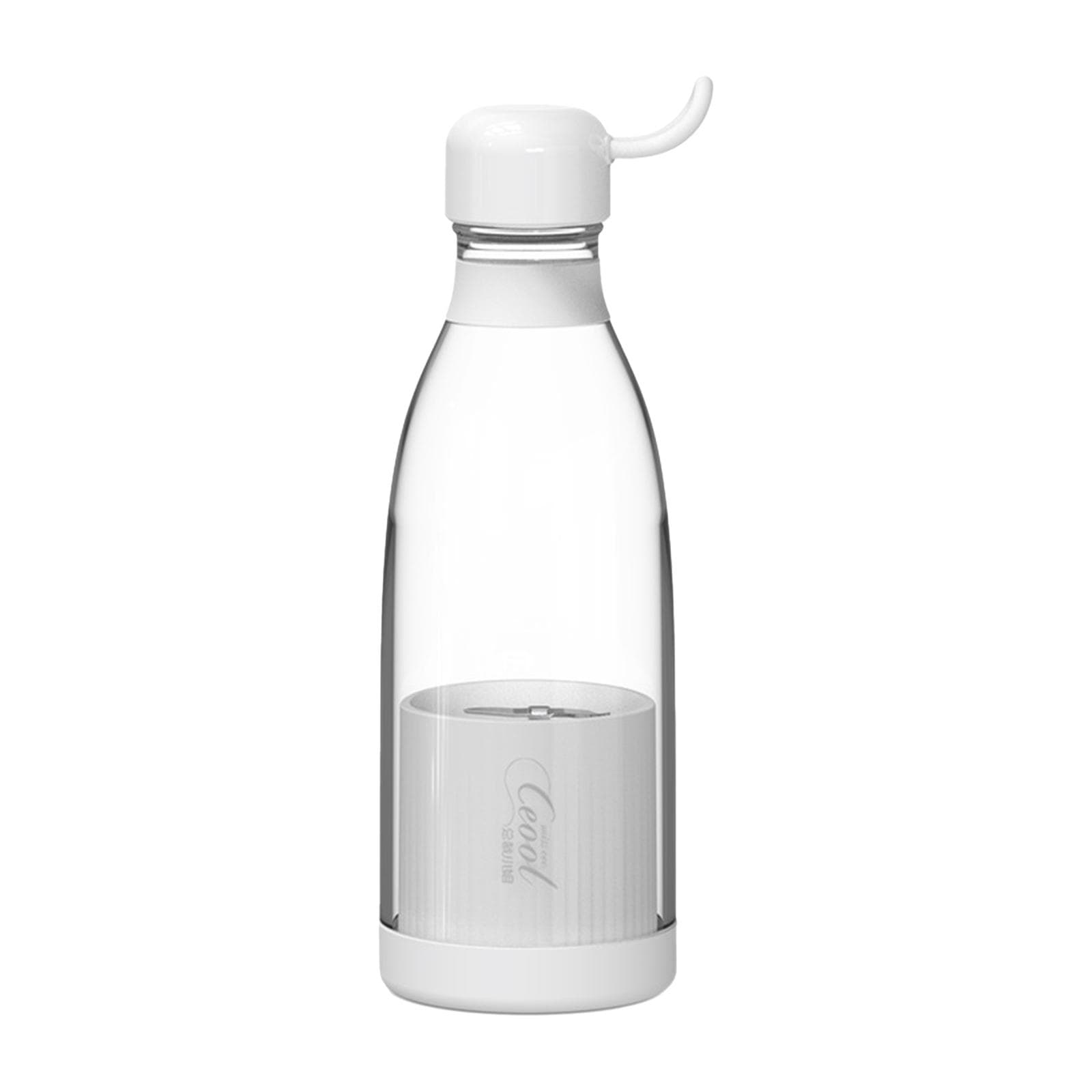 300mL Portable Juicer Electric Mixer Cup With Strap USB Smoothie Blender Shakes Handheld Fruit white