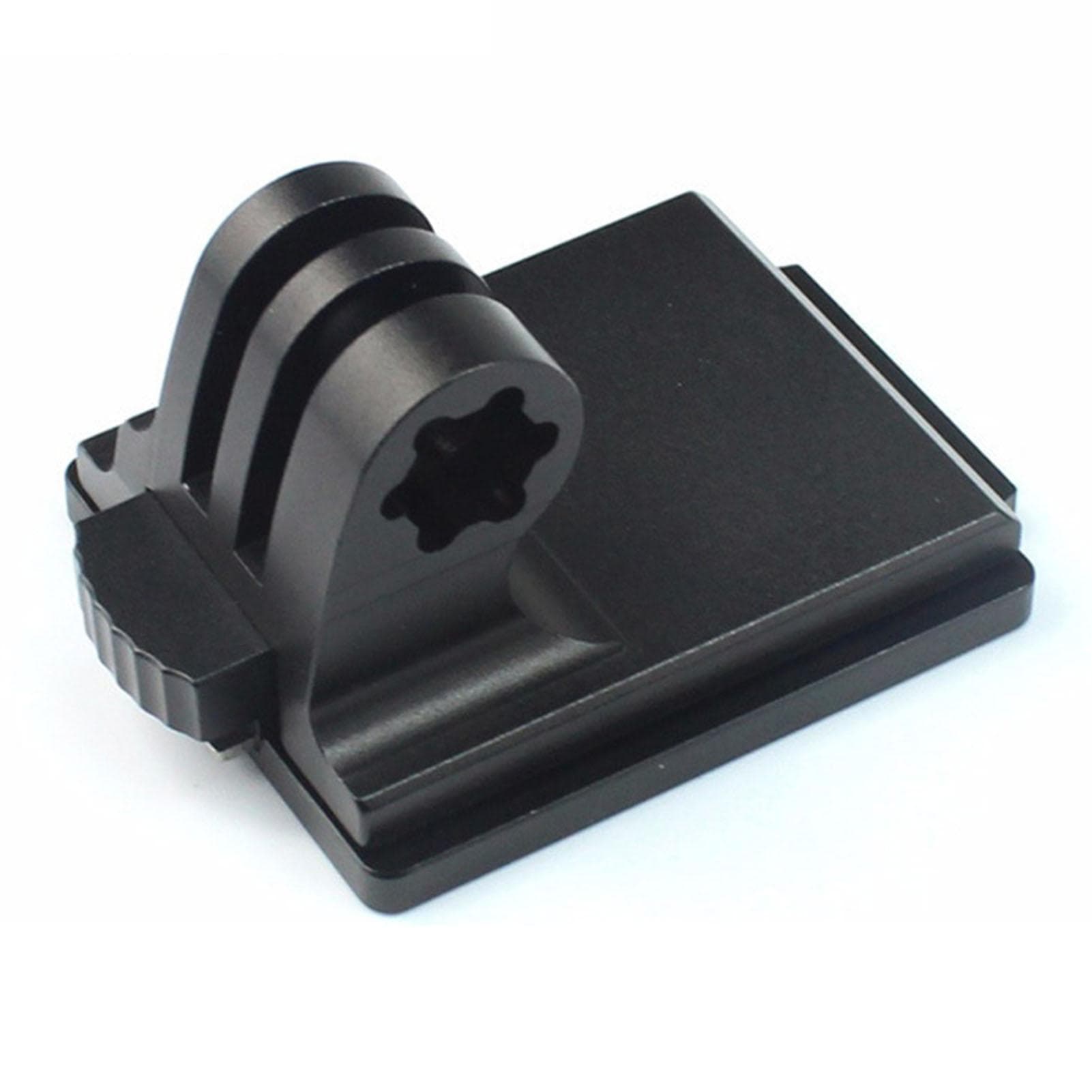 Sports Camera Helmet Fixed Mount Aluminum Alloy Action Camera Helmet Fixed Base Holder Adapter for