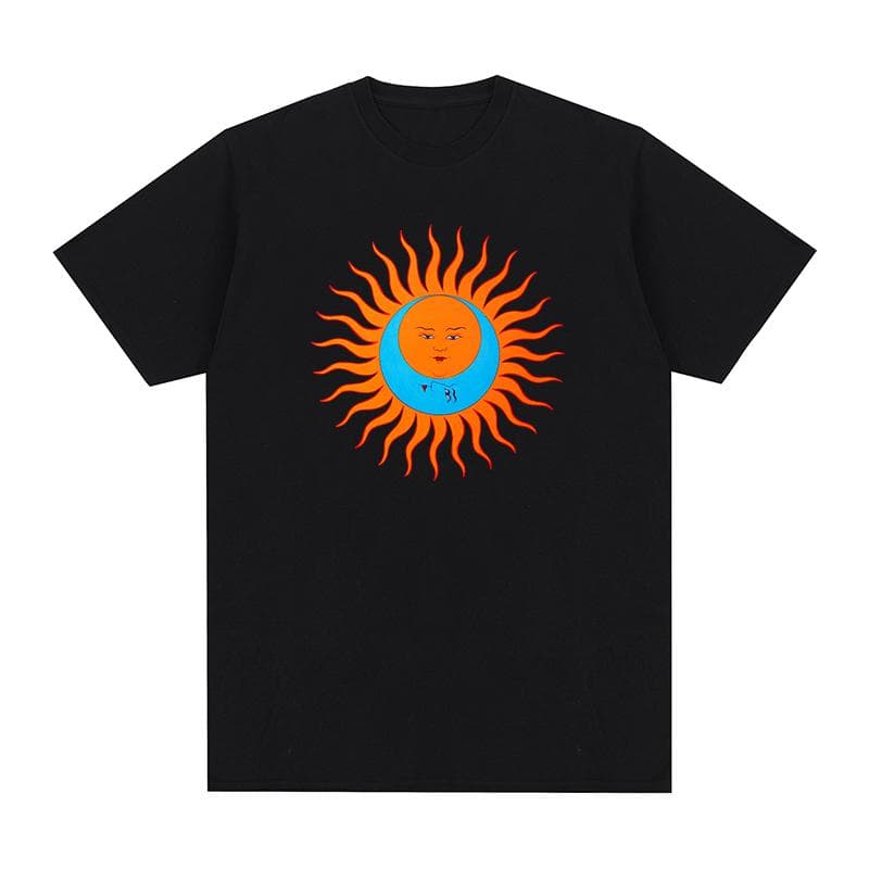 King Crimson Larks Tongues In Aspic T-shirt Cotton Men T Shirt New TEE TSHIRT Womens Tops XXXL black