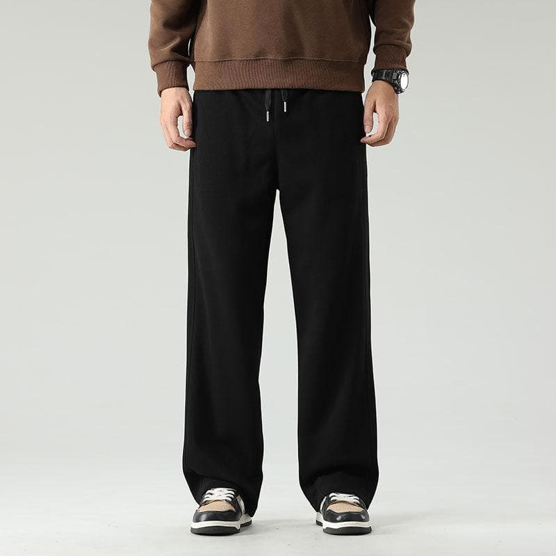 Wide-leg Pants Men Autumn and Winter Casual Pants Men Autumn and Winter Straight Loose Sweatpants Men Autumn and Winter 2XL