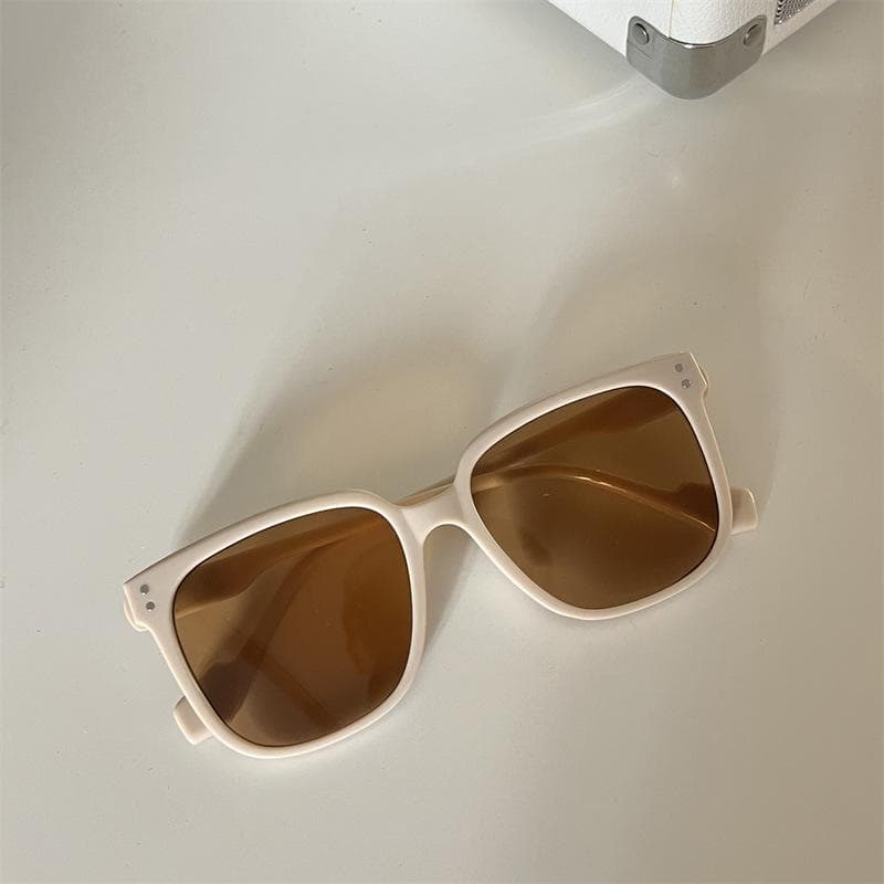 New Fashion Sunglasses Women Designer Retro Rectangle Sun Glasses Female Vintage Square Eyewear Colorful Trendy