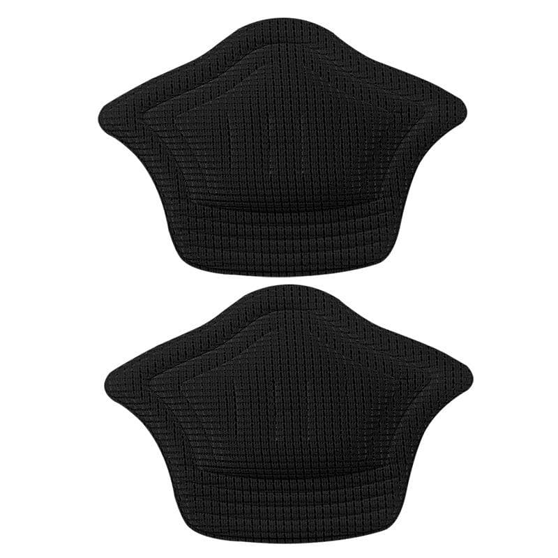 1Pair Heel Protector Antiwear Insole Cushion Lightweight Heel Pads Protector Adjustable Feet Pad for Sport Shoes 8*11.5*0.8 cm black