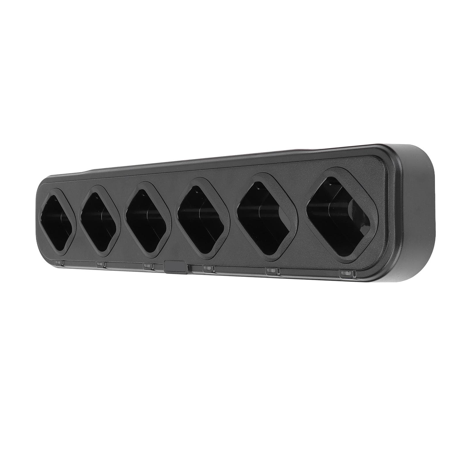 6 Way Desktop Battery Charger Automatically Power Off Practical Smart Charger for Baofeng Walkie US Plug