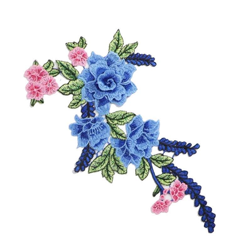 DIY Flower Patches Clothes Embroidery Applique Sewing Patch Clothing Accessories 13