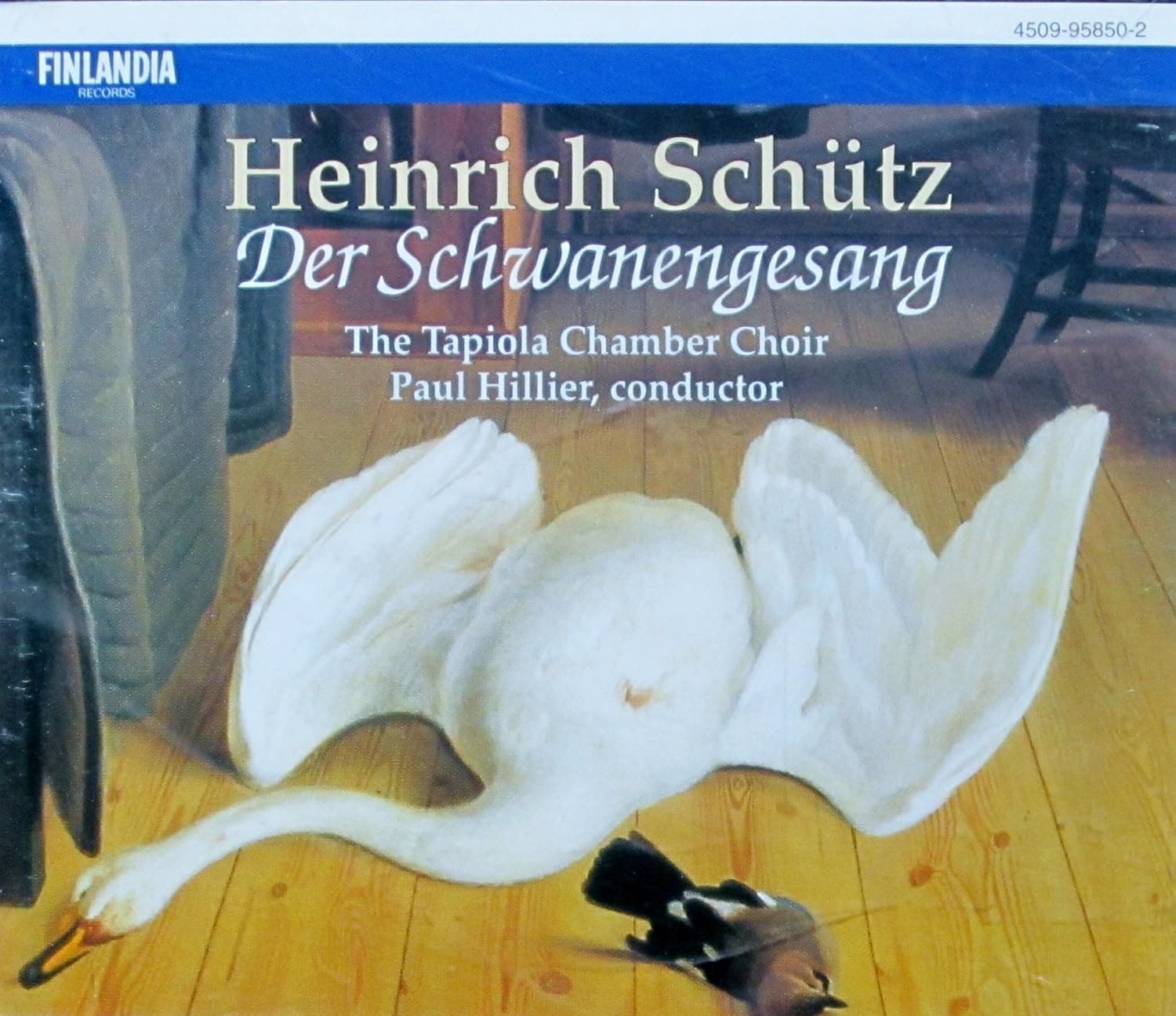 CD HEINRICH SCHULTZ, PAUL HILLIER, PAU - Swan Song Hillier & Tapiola Chamber 4509958502 Germany Soul/Funk Used