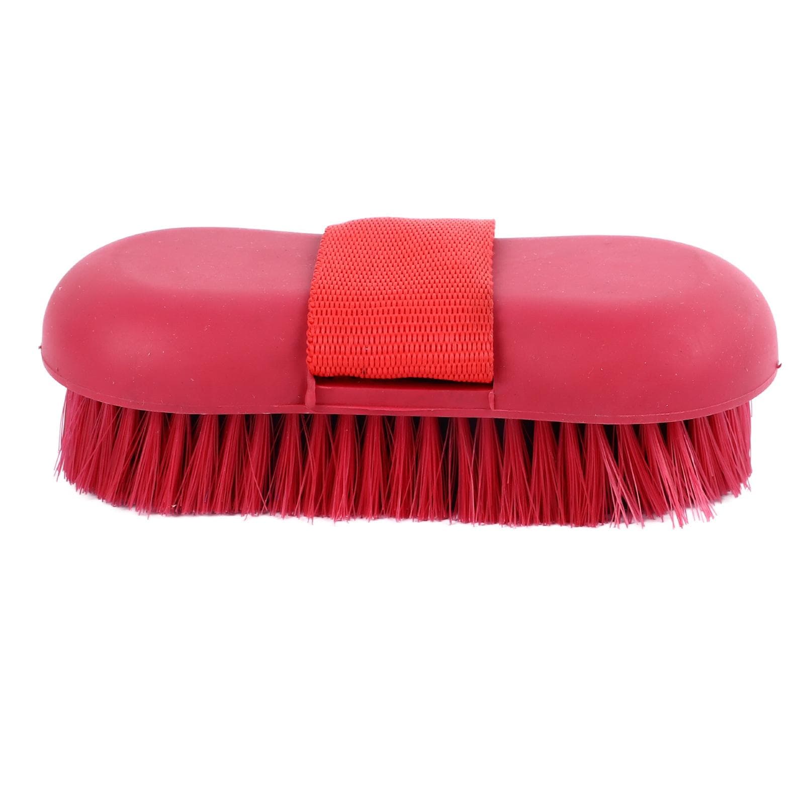 Horse Brush Soft Bristles Skid Resistant Handle Horse Grooming Brush Efficient Massage Cleaning