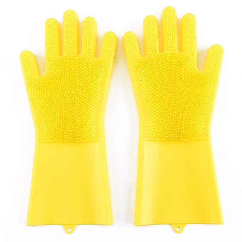 Silicone Magic Gloves Kitchen Dishwashing Gloves Housekeeping Cleaning Gloves Silicone Gloves