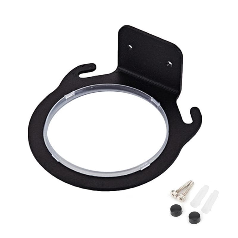 Space Aluminum Wall Mounted Hair Dryer Holder Rack Hanger Home Bathroom Hairdryer Storage Shelf Organizer Hanging black