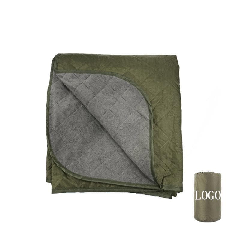 Thick Waterproof Windproof Polar Fleece Camping & Picnic Blanket - Multifunctional, Moisture-Proof, Portable 200x140 cm