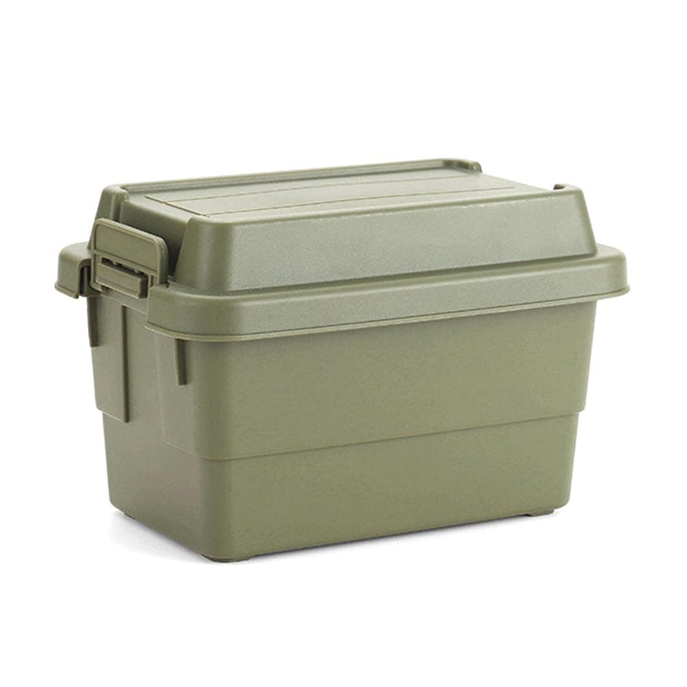 1.1L Outdoor Storage Box Camping Seasoning Jars ?Storage Box Portable BBQ Picnic Cruet Storage Box army green