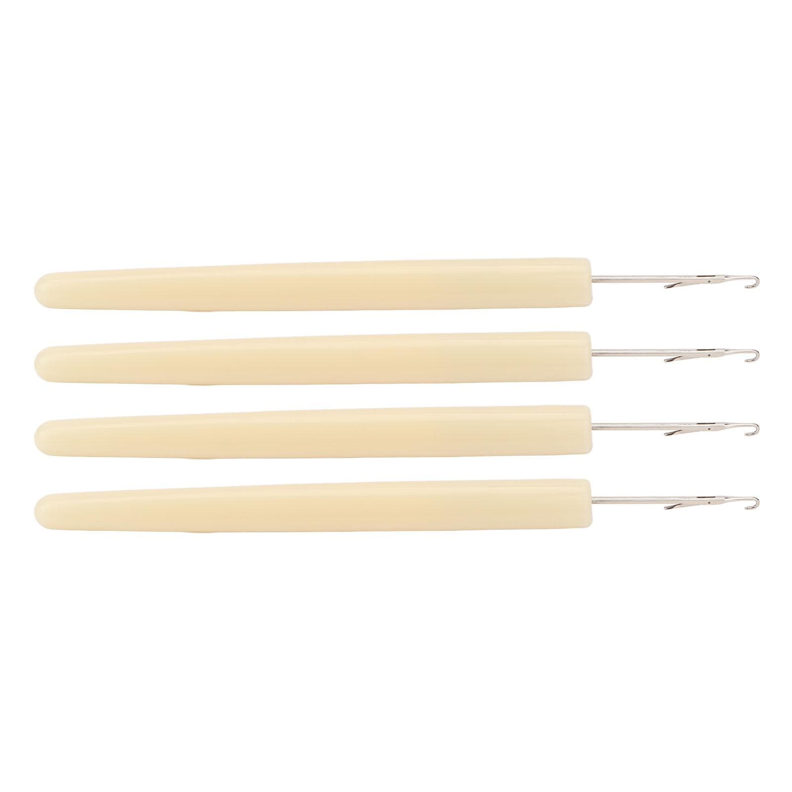 4pcs Transfer Needle Professional Plastic Stainless Steel Pusher Crochet Needle for SK119 for SK370