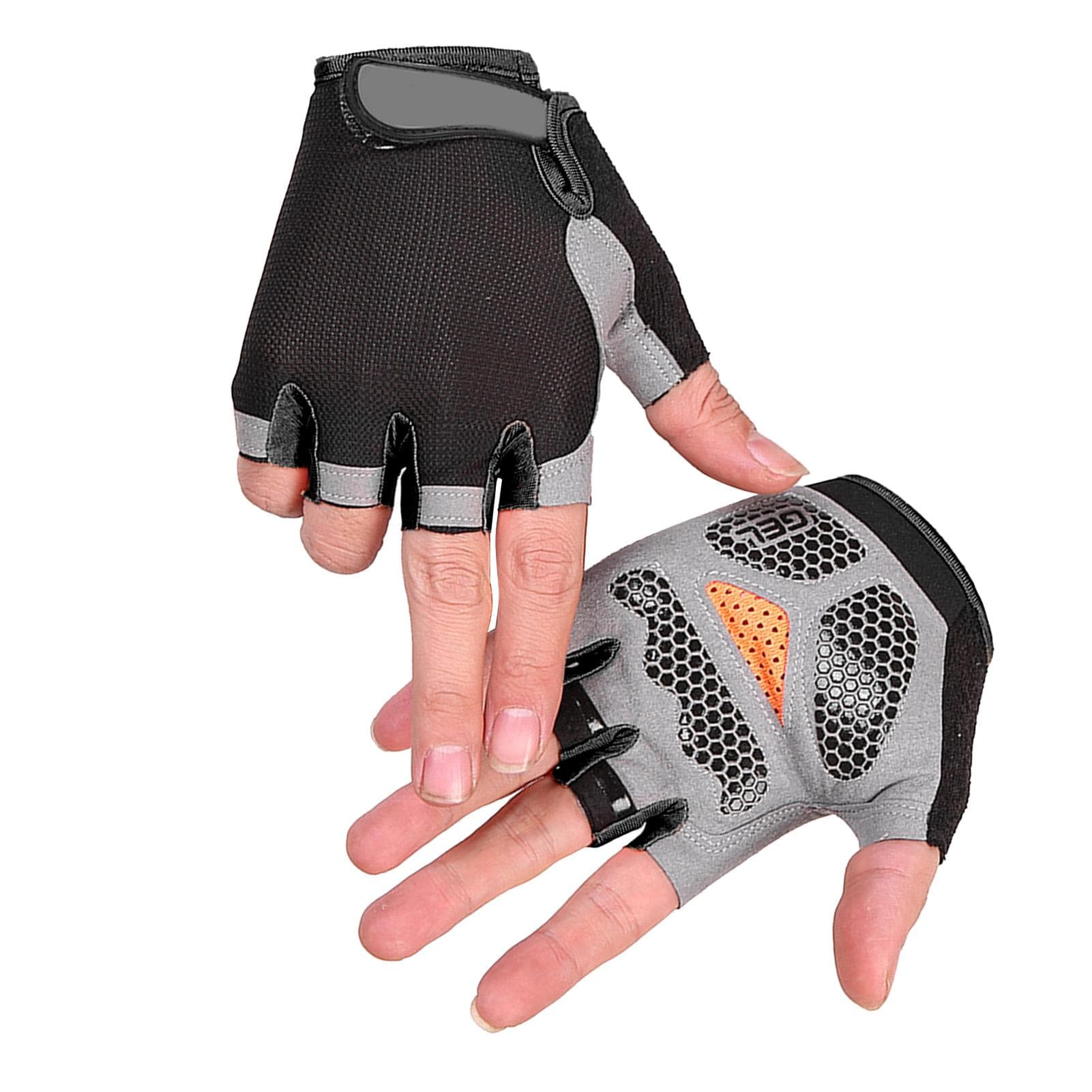 Weight Lifting Anti Slip Gloves Cycling Fitness Half Finger Gloves Men Women Outdoor Sports Gloves