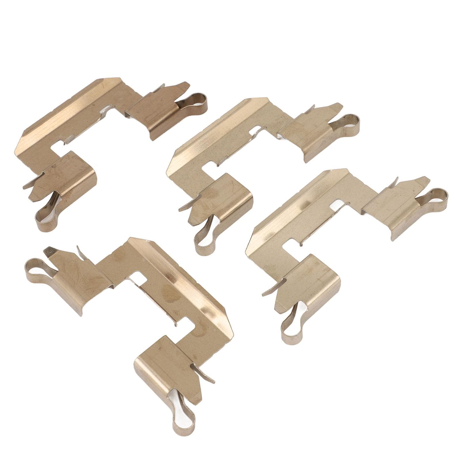 4PCS Brake Pad Caliper Spring BPF1772A Brake Pad Fitting Kit for Fiesta MK7 08 to 17
