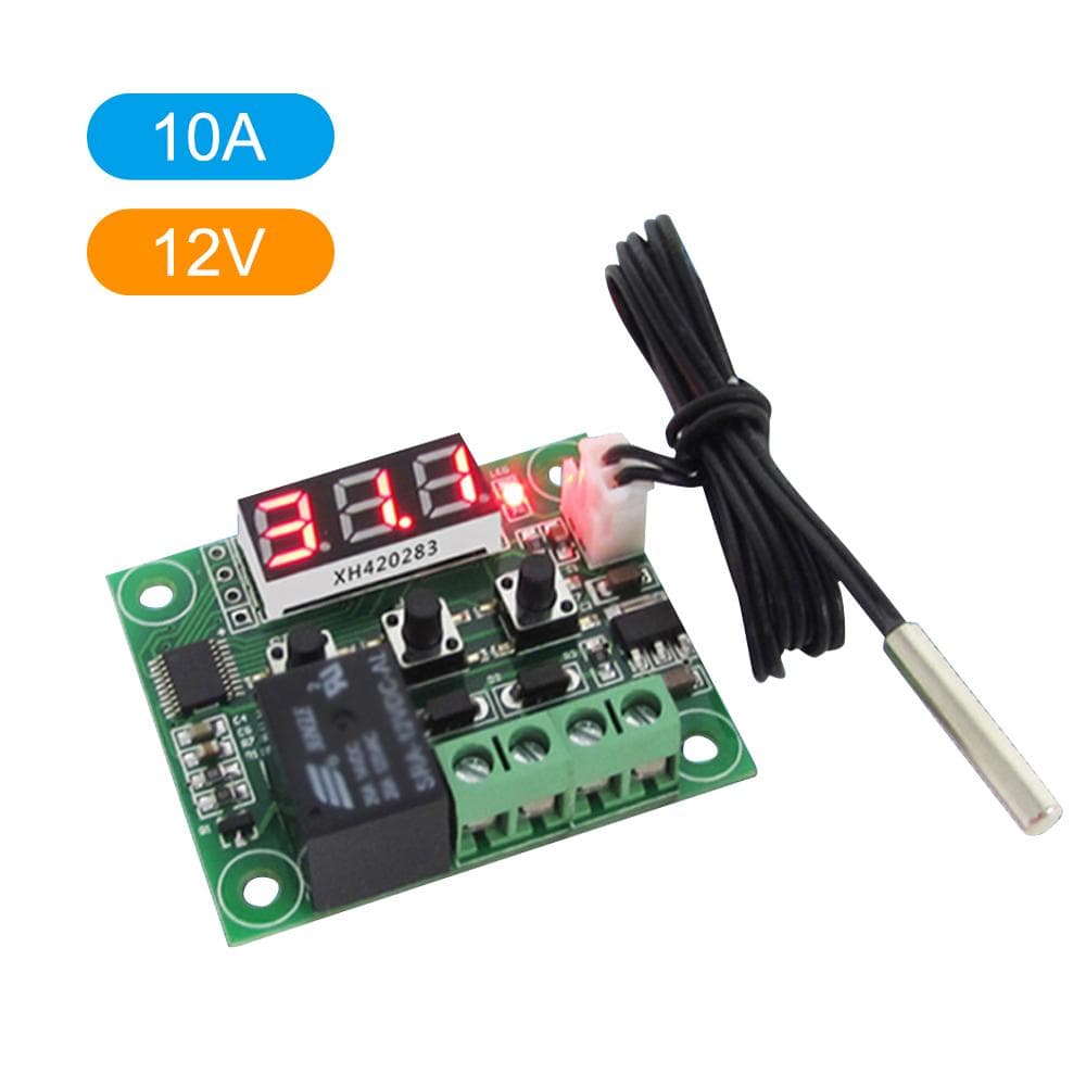 W1209 Digital Temperature Controller Board Micro Electronic High Accuracy NTC Sensor Temp Control 12V