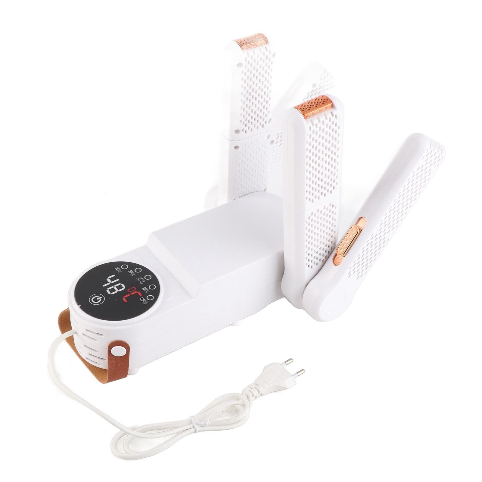 Electric Shoes Dryer Extendable Timing Constant Temperature Reduce Odor Boot Dryer for 2 Pairs US