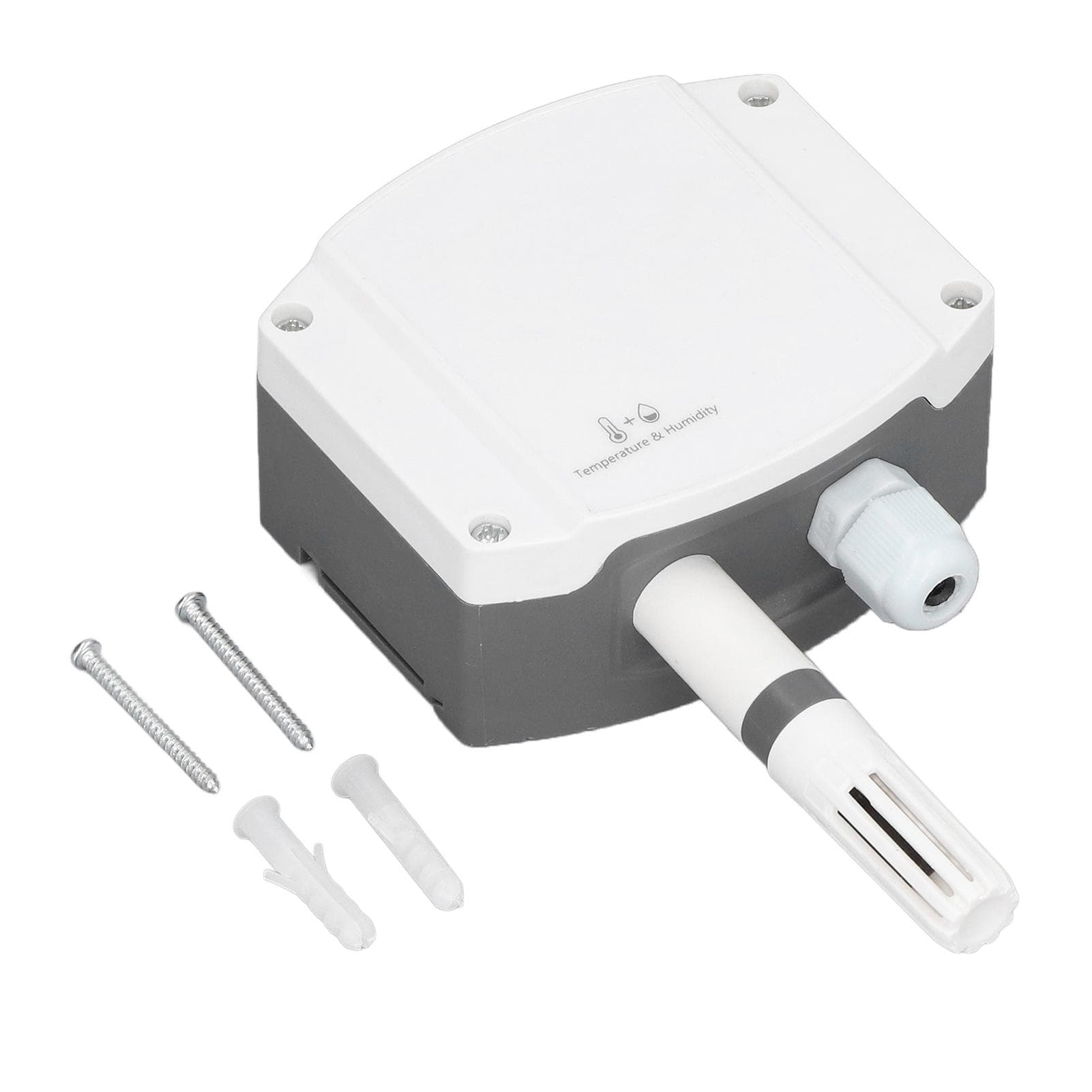 Wall Mounted Temperature Humidity Sensor 4~20mA Analog Temperature Humidity Transmitter for Garden
