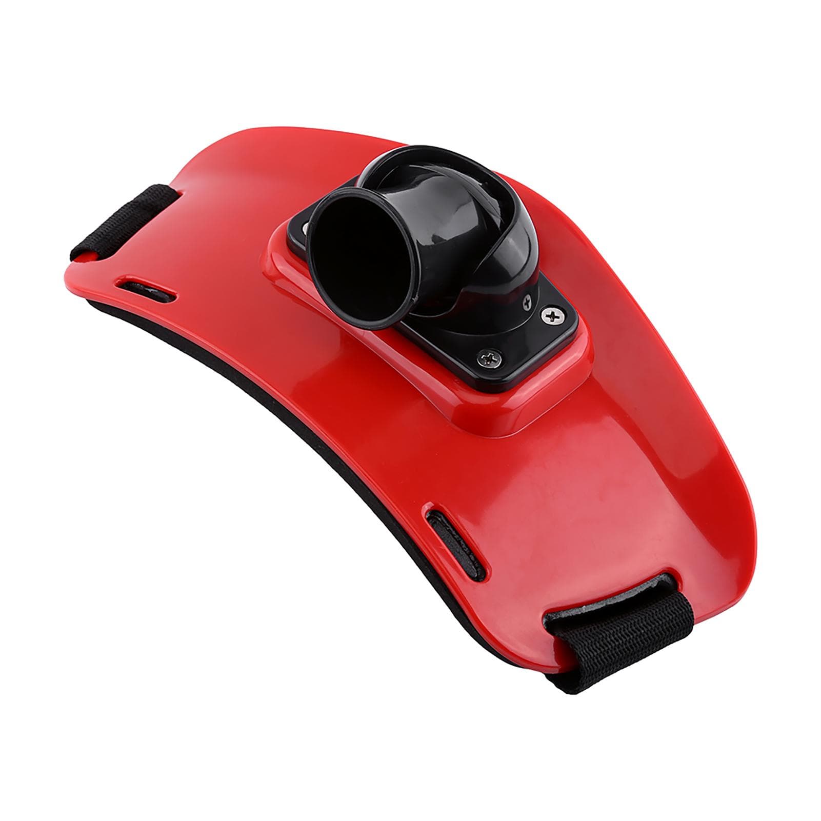 Fighting Waist Belt Durable Stand Up Fishing Rod Pole Holder Fishing Tackle(red)