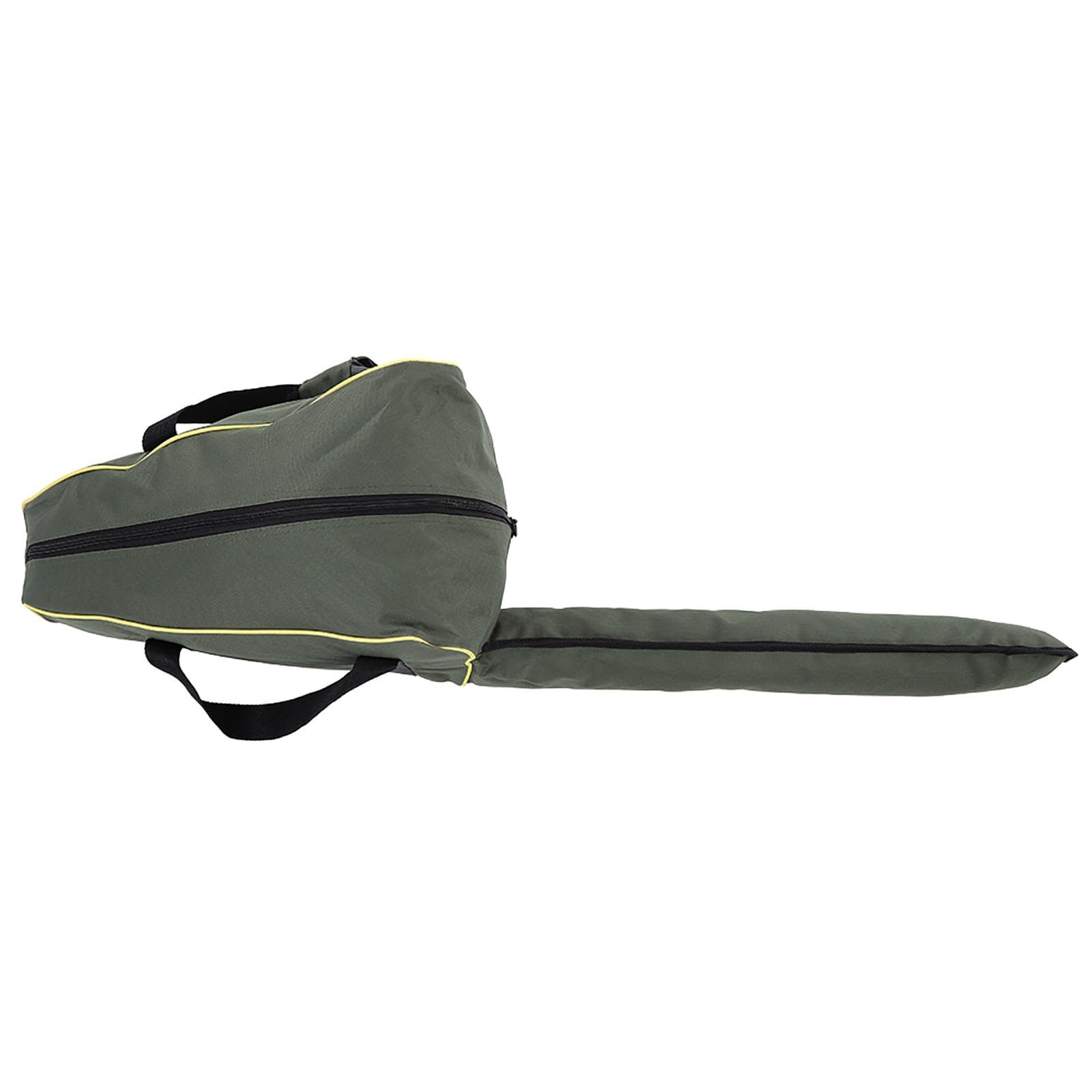 Portable Oxford Cloth Chainsaw Storage Bag Lawn Mower Carry Case Protective Box (Green) green