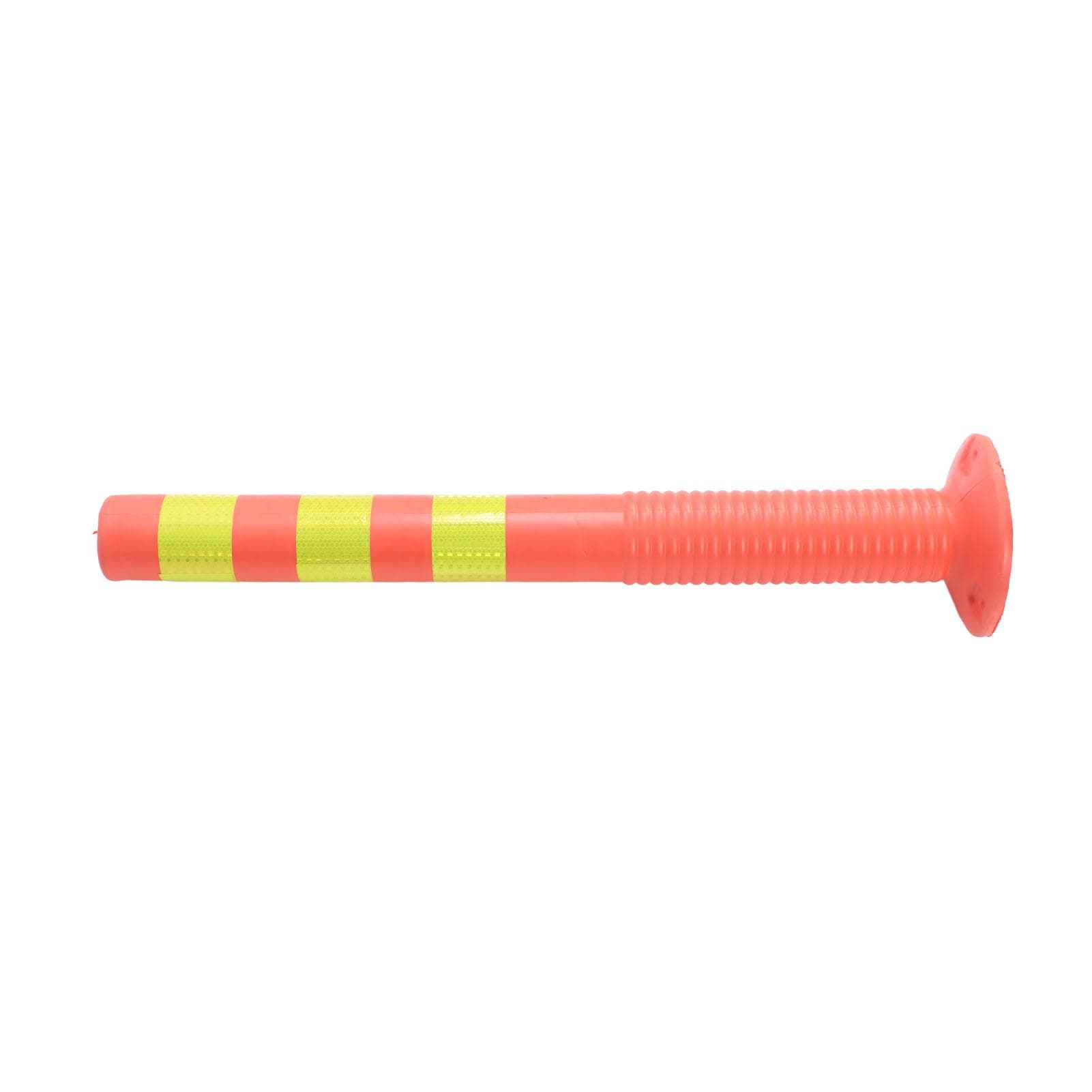 Security Road Post 75cm Thickened EVA Traffic Safety Barrier Post Crossing Street Warning Pile