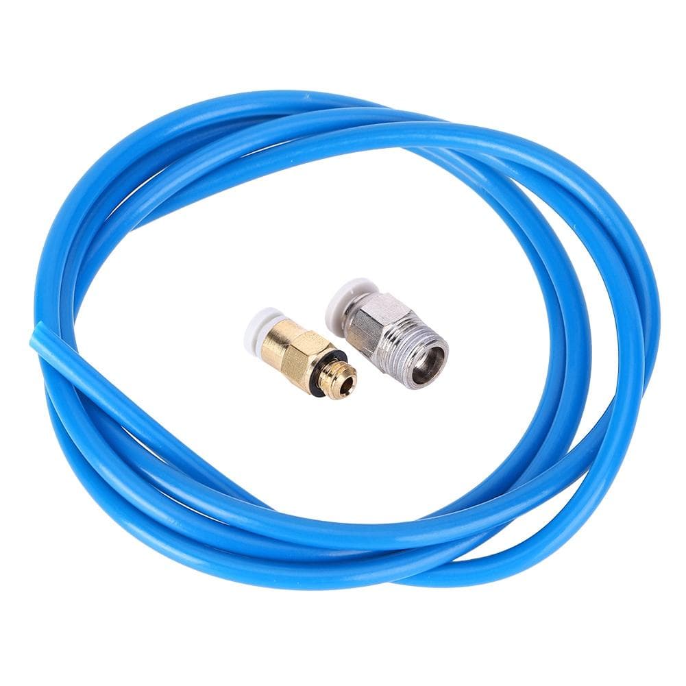 3D Printer Remote Nozzle Set Dark Blue PTFE Feeding Tube Corrosion Resistance Insulation1m3.3in
