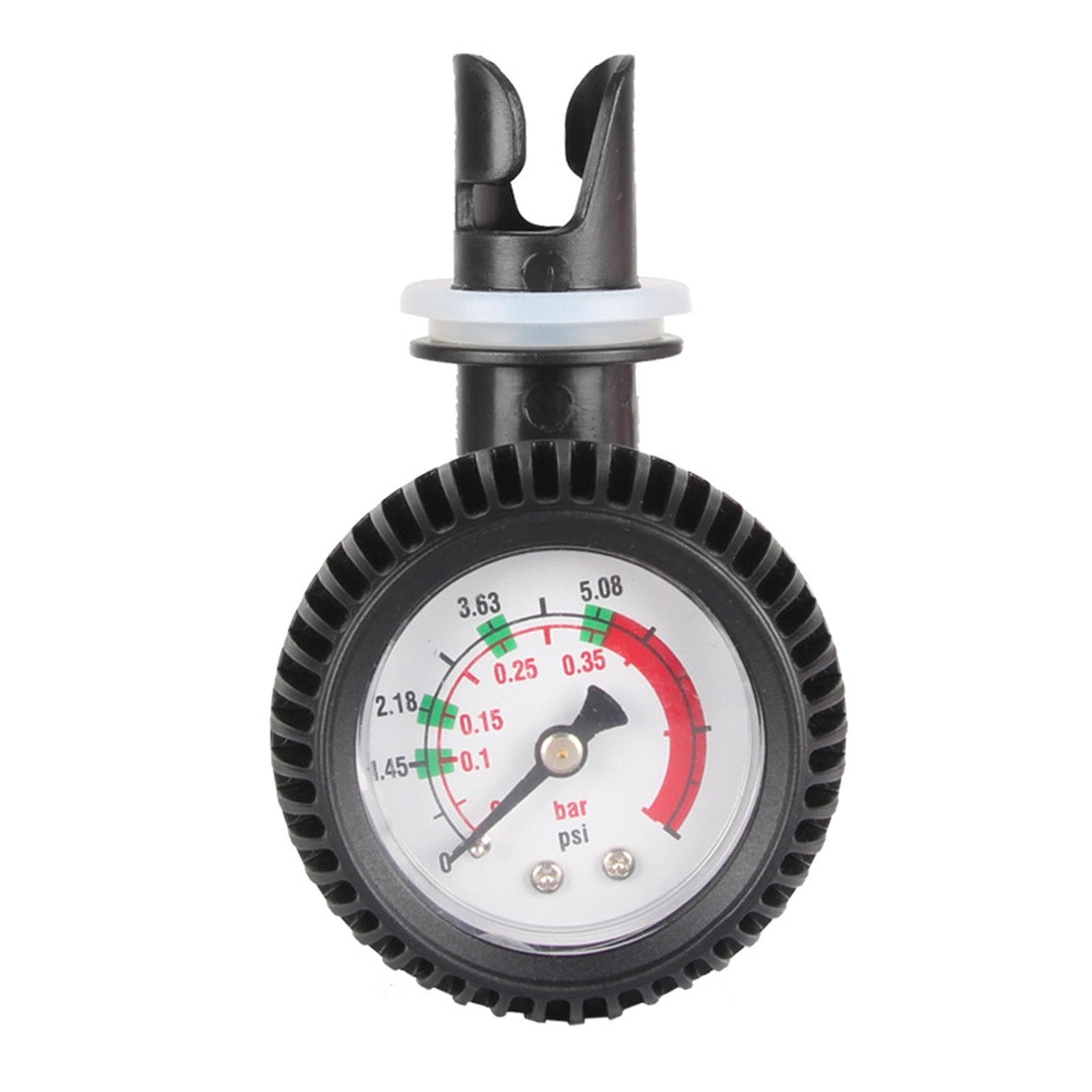 Inflatable Boat Pressure Gauge Kayak Air Pressure Gauge Pressure Gauge for Inflatable Boat Kayak black