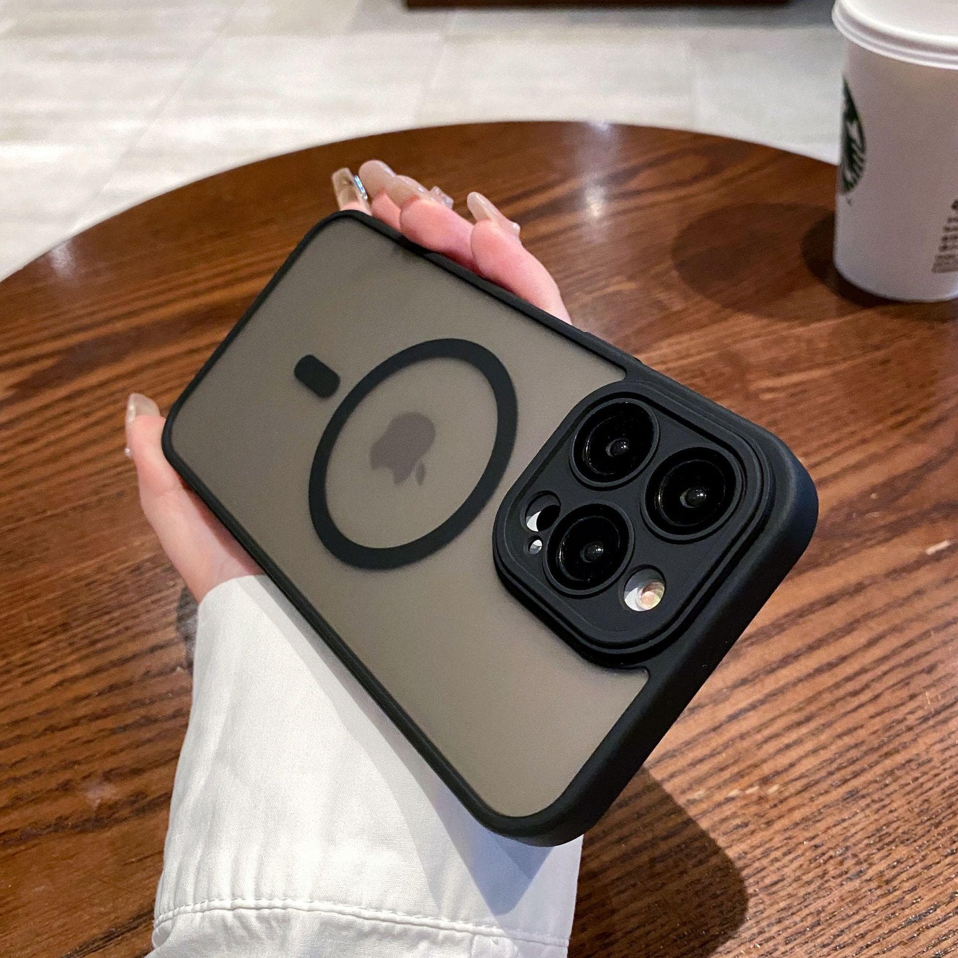Yadun Jing Hole Magnetic Suction Apple 16 Mobile Case Applicable To IPhone 15 Lens Film Full Cover Protection Case 13 iPhone 16PROMAX