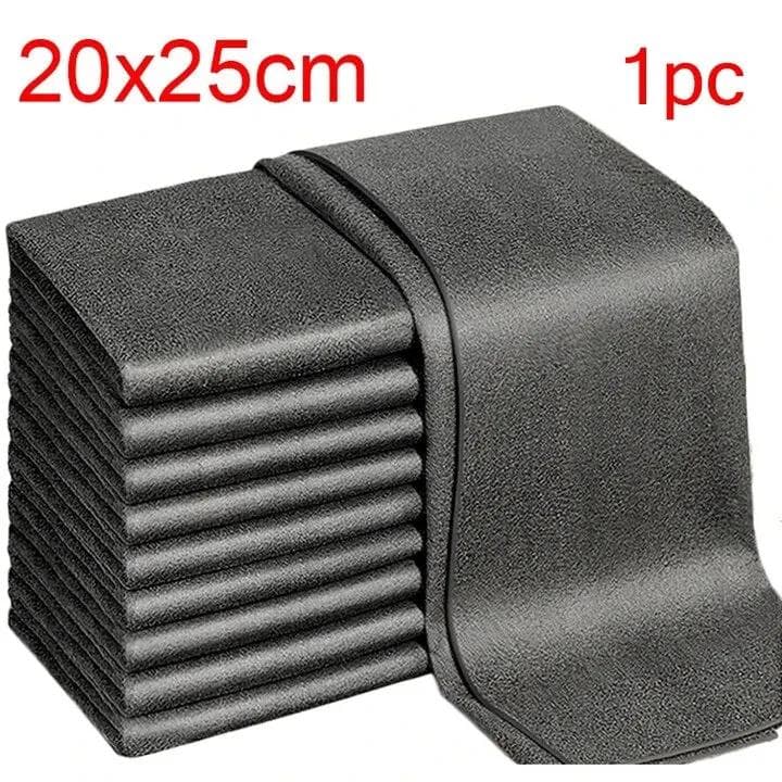 1/5pcs Magic Cleaning Cloths Reusable Microfiber Washing Rags Window Mirror Wipe Towels Rag Household Kitchen Clean Tools 1 pcs